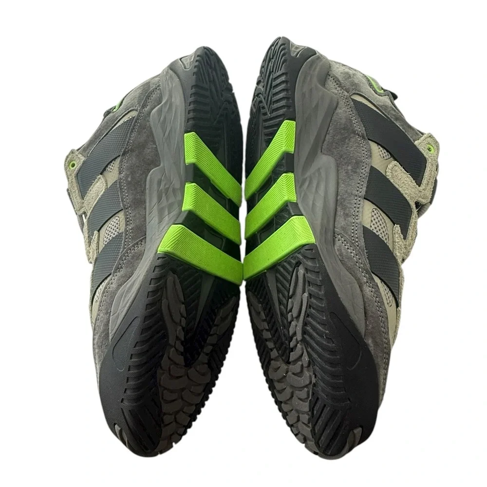 Adidas Niteball 'Dove Grey' FX7654 Suede Sneakers Sz 9.5